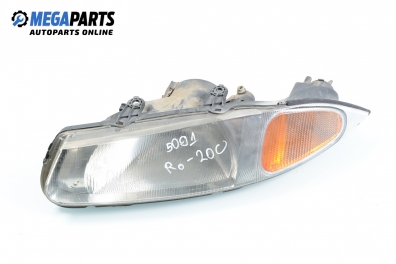 Headlight for Rover 200 1.4 Si, 103 hp, hatchback, 5 doors, 1998, position: left