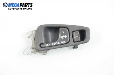 Inner handle for Honda Civic V 1.3 16V, 75 hp, hatchback, 3 doors, 1993, position: left