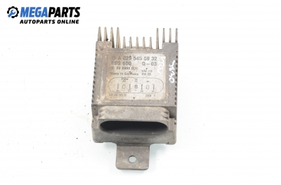 Radiator fan relay for Mercedes-Benz E-Class 210 (W/S) 2.2 CDI, 143 hp, station wagon automatic, 2000 № A 025 545 59 32