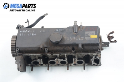 Engine head for Renault Megane 1.6, 75 hp, hatchback, 5 doors, 1996