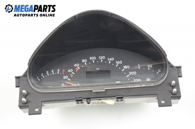 Instrument cluster for Mercedes-Benz A-Class W168 1.4, 82 hp, 5 doors, 1998