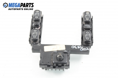 Window and mirror adjustment switch for Mercedes-Benz E-Class 210 (W/S) 2.2 CDI, 143 hp, station wagon automatic, 2000