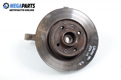 Knuckle hub for Dacia Logan 1.4, 75 hp, sedan, 2008, position: front - left