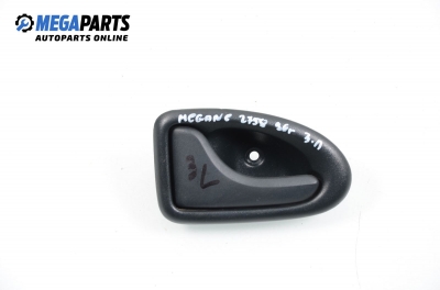 Inner handle for Renault Megane 1.6, 75 hp, hatchback, 5 doors, 1996, position: rear - left