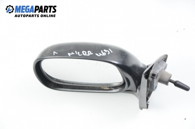 Mirror for Nissan Micra (K11) 1.0 16V, 54 hp, 3 doors automatic, 1996, position: left