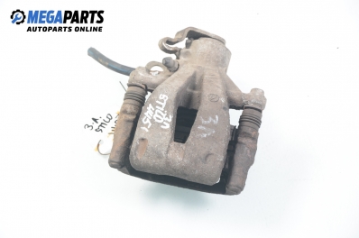 Caliper for Fiat Stilo 1.6 16V, 103 hp, hatchback, 5 doors, 2002, position: rear - left