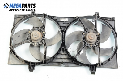 Cooling fans for Nissan Primera (P12) 1.8, 115 hp, hatchback, 2002