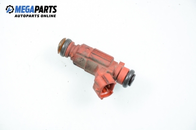 Gasoline fuel injector for Nissan Primera (P12) 1.8, 115 hp, hatchback, 2002 № 16600-9F600