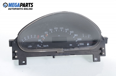 Instrument cluster for Mercedes-Benz A-Class W168 1.6, 102 hp, 5 doors, 2000