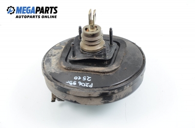 Brake servo for Peugeot 206 1.9 D, 69 hp, hatchback, 1999