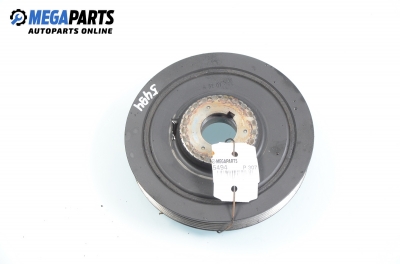 Damper pulley for Peugeot 307 2.0 HDi, 107 hp, hatchback, 5 doors, 2004