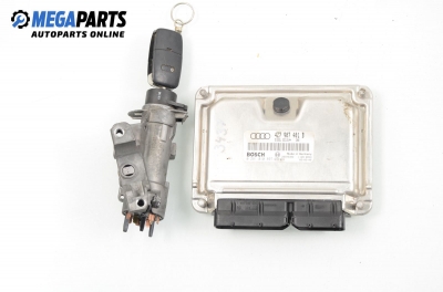 ECU cu cheie de contact pentru Audi A6 Allroad 2.5 TDI Quattro, 180 cp automat, 2002 № Bosch 0 281 010 897