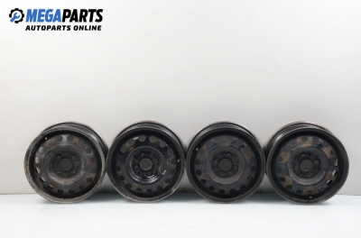 Steel wheels for Toyota Aygo (2005-2014) 14 inches, width 4.5, ET 39 (The price is for the set)