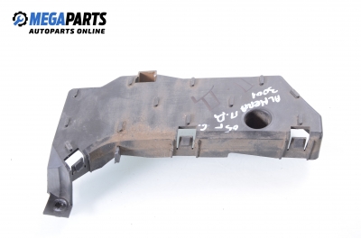 Stoßstangehalterung für Nissan Almera (N16) 1.5 dCi, 82 hp, 3 türen, 2005, position: rechts, vorderseite