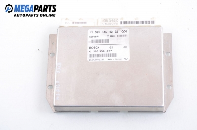 ESP+BAS module for Mercedes-Benz A-Class W168 1.6, 102 hp, 5 doors, 2000 № Bosch 0 265 109 477