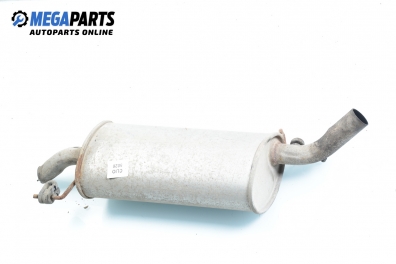 Rear muffler for Renault Clio I 1.9 D, 64 hp, 1996