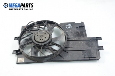 Radiator fan for Mercedes-Benz A-Class W168 1.7 CDI, 90 hp, 2000