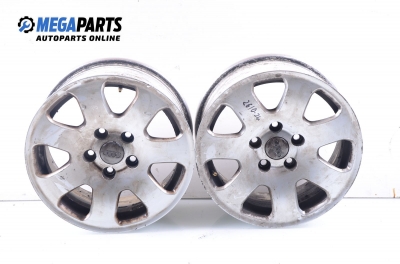 Alloy wheels for Audi A4 (B6) (2000-2006) 15 inches, width 7, ET 39 (The price is for two pieces)