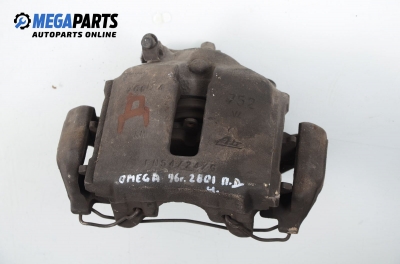 Caliper for Opel Omega B 2.0 16V, 136 hp, sedan, 1996, position: front - right