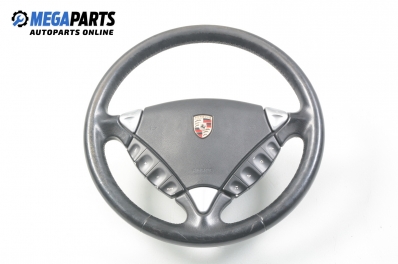Multi functional steering wheel for Porsche Cayenne 4.5 S, 340 hp automatic, 2003