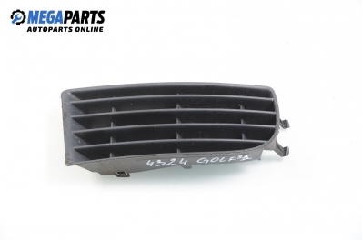 Bumper grill for Volkswagen Golf V 1.4 16V, 75 hp, 3 doors, 2004, position: right