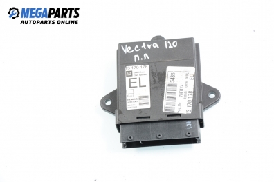 Door module for Opel Vectra C 1.9 CDTI, 120 hp, hatchback, 2004, position: front - left № GM 13170178