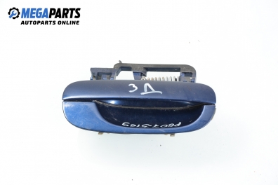 Outer handle for Peugeot 607 2.2 HDI, 133 hp automatic, 2001, position: rear - right