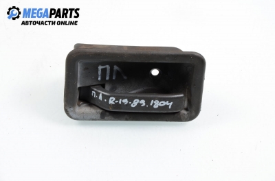 Inner handle for Renault 19 1.7, 73 hp, hatchback, 5 doors, 1989, position: front - left