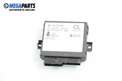 Central lock module for Opel Astra G 1.7 DTI, 75 hp, station wagon, 2001 № GM 24 410 018