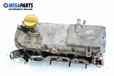 Engine head for Renault Megane Scenic 1.6, 90 hp, 1998