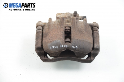 Caliper for Honda Civic VI 1.4, 90 hp, hatchback, 5 doors, 1997, position: front - left