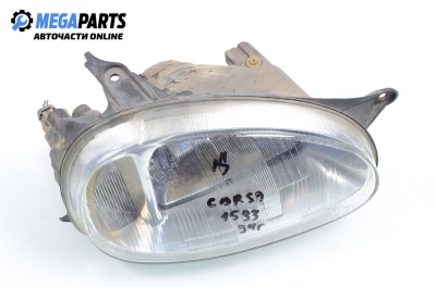 Headlight for Opel Corsa B (1993-2000) 1.4, hatchback, position: right