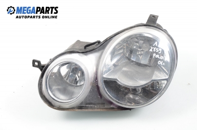 Headlight for Volkswagen Polo 1.2 12V, 64 hp, 3 doors, 2002, position: left