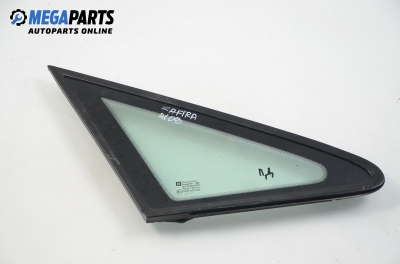 Vent window for Opel Zafira A 2.0 16V DTI, 101 hp, 2003, position: front - right