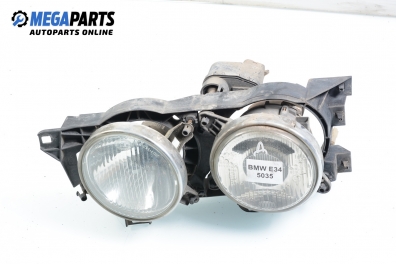 Headlight for BMW 5 (E34) 2.4 td, 115 hp, sedan automatic, 1991, position: right Bosch