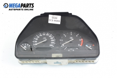Instrument cluster for BMW 5 (E34) 2.4 td, 115 hp, sedan automatic, 1991 № 8362398