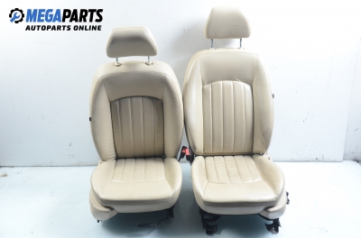 Leather seats with electric adjustment for Jaguar X-Type 2.0 D, 130 hp, sedan, 2004