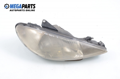 Headlight for Peugeot 206 1.6, 89 hp, hatchback, 3 doors, 2000, position: right