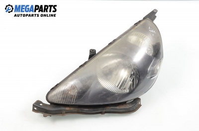 Headlight for Honda Jazz 1.3, 83 hp, 2002, position: left