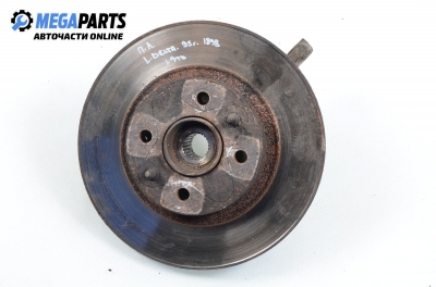 Knuckle hub for Lancia Delta 1.9 TD, 90 hp, 3 doors, 1995, position: front - left