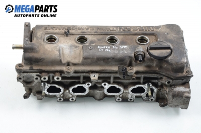 Engine head for Nissan Almera 1.4, 75 hp, hatchback, 5 doors, 1996