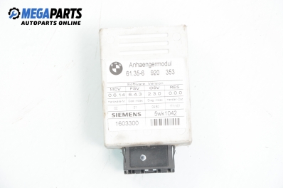 Module for BMW 7 (E65, E66) 3.5, 272 hp automatic, 2002 № BMW 61.35-6 920 353