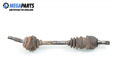 Driveshaft for Opel Astra F 1.4, 60 hp, hatchback, 5 doors, 1992, position: left