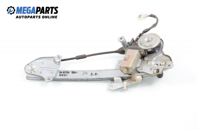 Electric window regulator for Mazda 626 1.8, 105 hp, sedan, 1996, position: rear - left