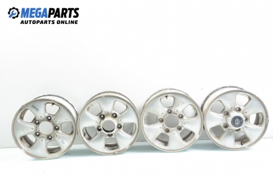 Alloy wheels for Kia Sportage I (JA) (1993-2004) 15 inches, width 6 (The price is for the set)