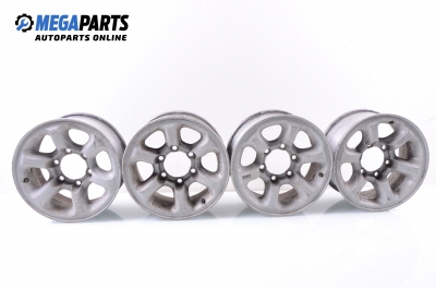 Alloy wheels for Mitsubishi Pajero II (1991-1999) 15 inches, width 7 (The price is for the set)