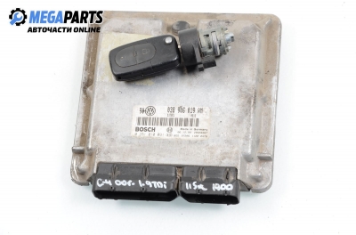 ECU incl. ignition key for Volkswagen Golf IV 1.9 TDI, 115 hp, 3 doors, 2000 №  038 906 019 AM