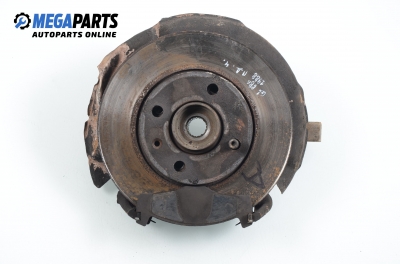 Knuckle hub for Volkswagen Golf II 1.6, 75 hp, 5 doors, 1988, position: front - right