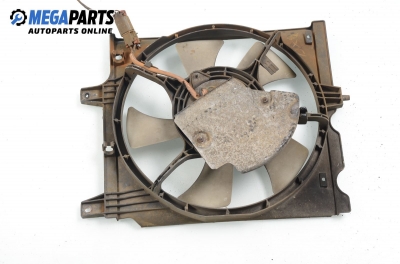 Radiator fan for Nissan Primera (P10) 1.6, 102 hp, station wagon, 1995