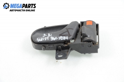 Inner handle for Suzuki Swift 1.0, 53 hp, hatchback, 5 doors, 1996, position: rear - right